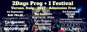 Italy 2Days Prog+1 festival 2017