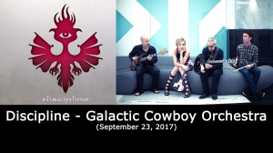Discipline - Galactic Cowboy Orchestra - September 23 2017 - NJ Proghouse